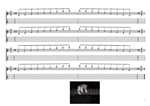 BAGED octaves C major arpeggio (3nps) box shapes TAB pdf